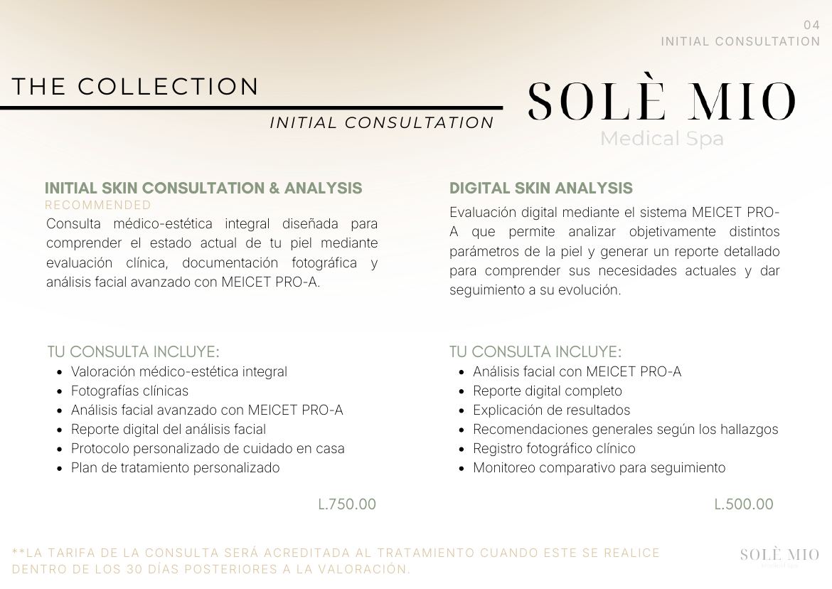 The Solè Mio Treatment Collection, página 4
