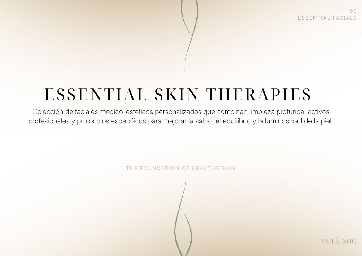 The Solè Mio Treatment Collection, página 9