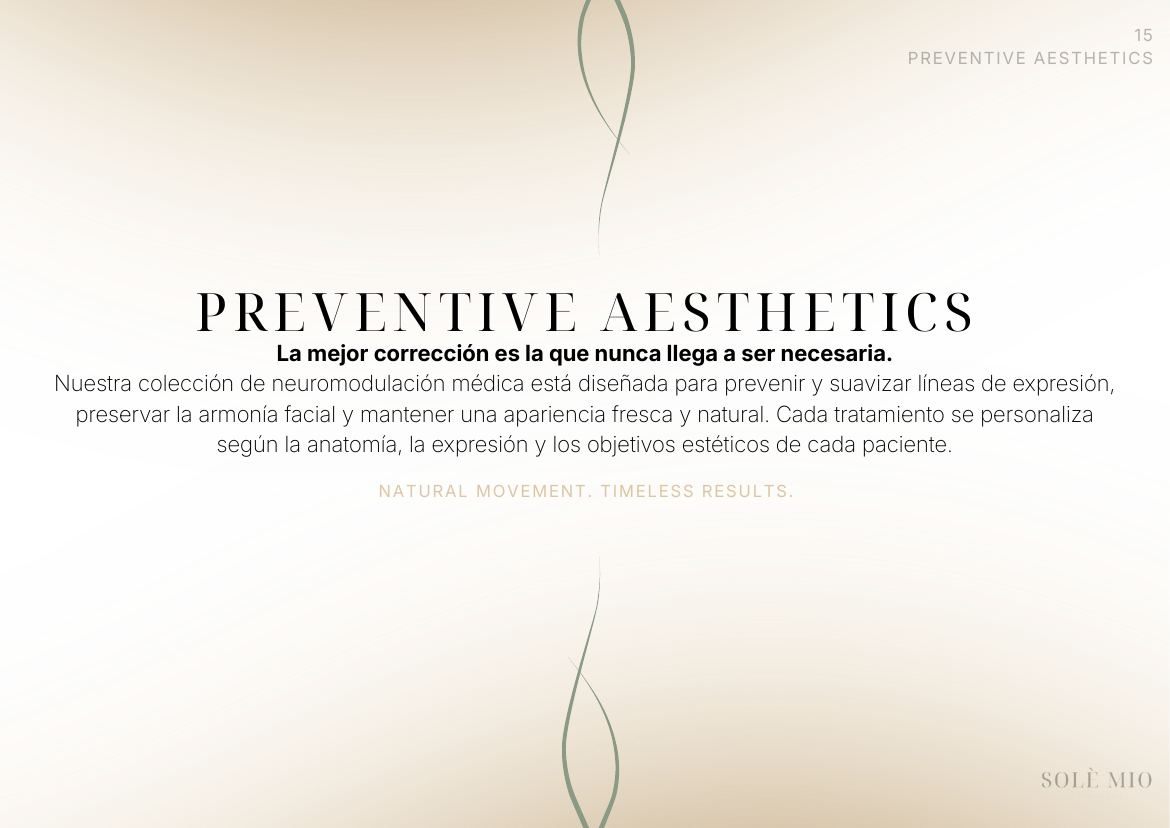 The Solè Mio Treatment Collection, página 15