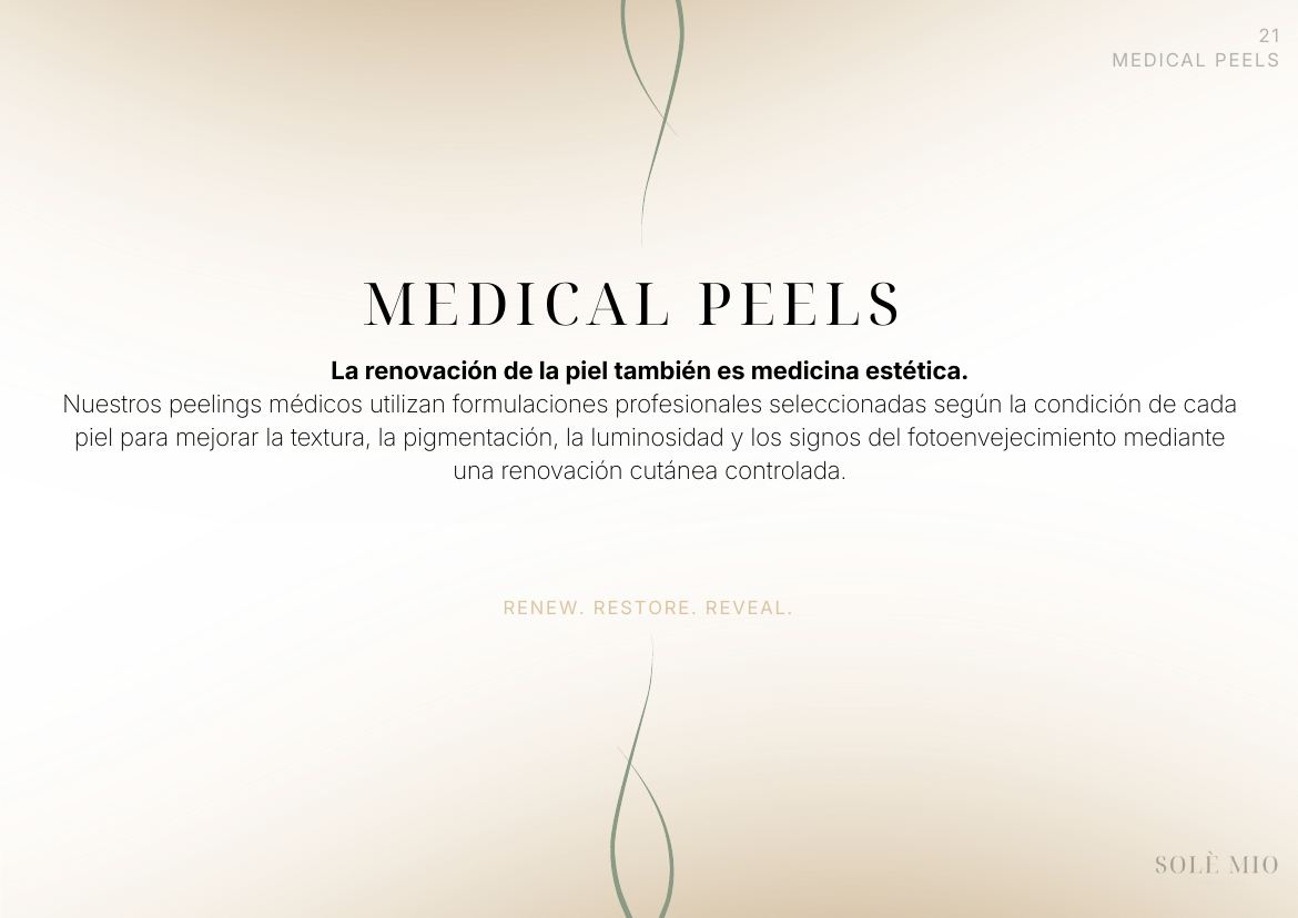 The Solè Mio Treatment Collection, página 21