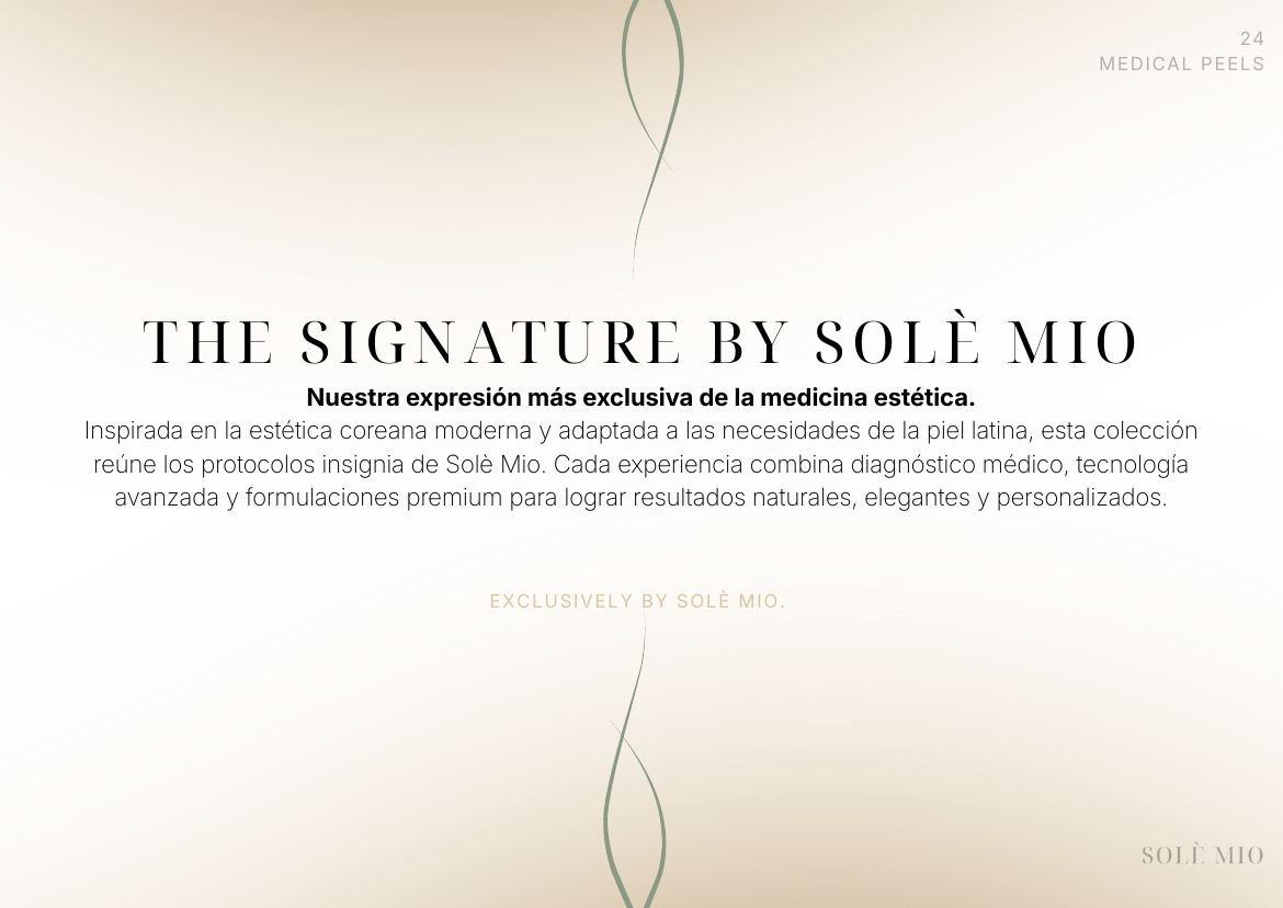 The Solè Mio Treatment Collection, página 24