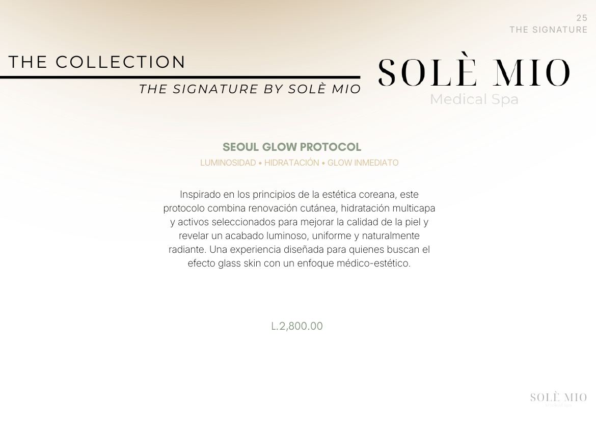The Solè Mio Treatment Collection, página 25